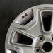 17" WRANGLER 13 17x7.5 10 hole w/machined accent gray Original OEM Wheel Rim - Side Profile
