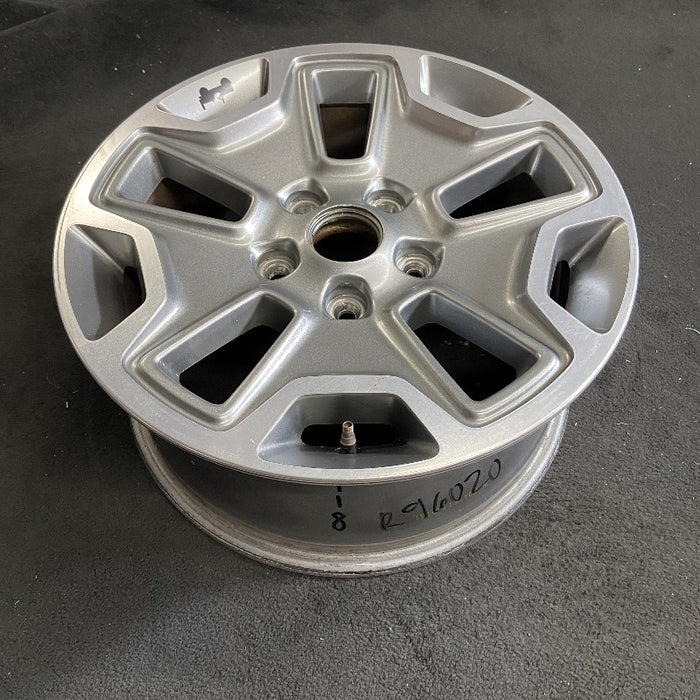 17" WRANGLER 13 17x7.5 10 hole w/machined accent gray Original OEM Wheel Rim - View 7