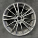 17" BR-Z 16 17x7 alloy dark gray w/o machined face Original OEM Wheel Rim - Front View