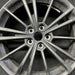 17" BR-Z 16 17x7 alloy dark gray w/o machined face Original OEM Wheel Rim - Angle View