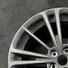 17" BR-Z 16 17x7 alloy dark gray w/o machined face Original OEM Wheel Rim - Side Profile