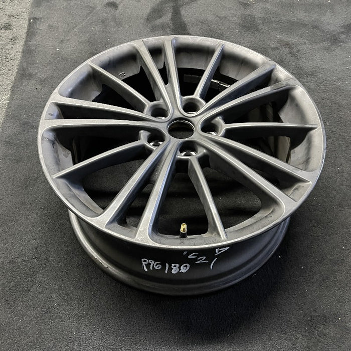 17" BR-Z 16 17x7 alloy dark gray w/o machined face Original OEM Wheel Rim - View 7