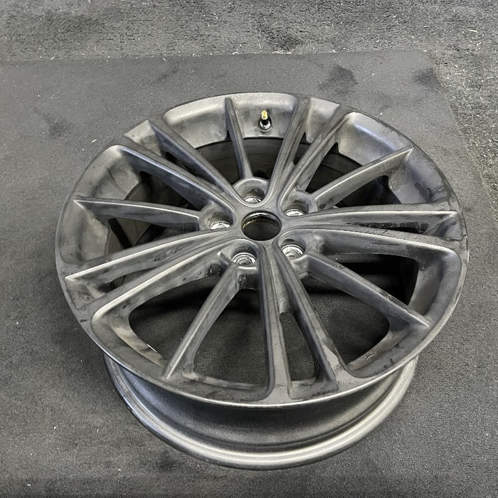 17" BR-Z 16 17x7 alloy dark gray w/o machined face Original OEM Wheel Rim - View 8