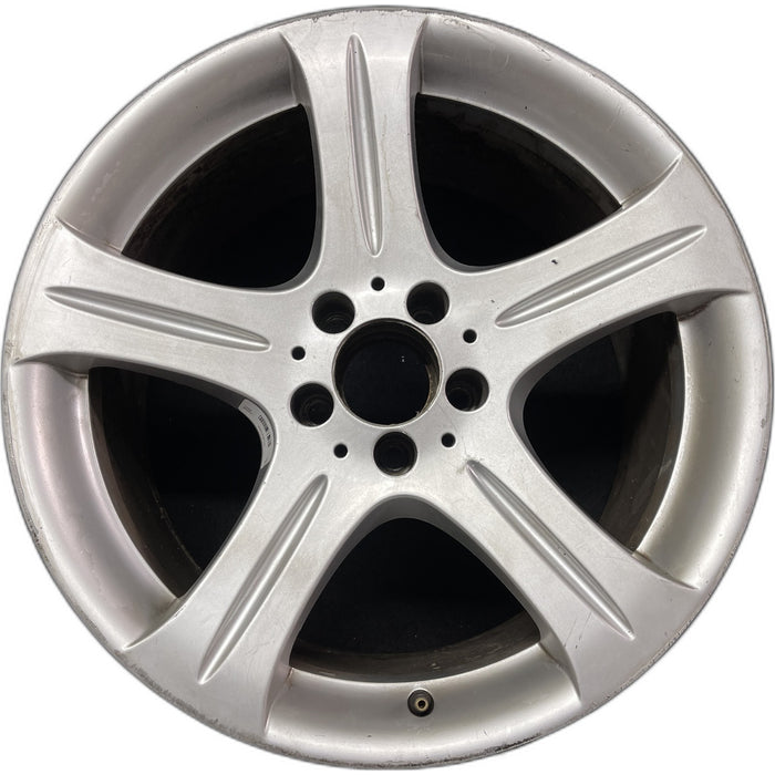 17" MERCEDES E-CLASS 14-16 212 Type, Sdn, E250, 17x8.5 Original OEM Wheel Rim - Front View