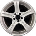 17" MERCEDES E-CLASS 14-16 212 Type, Sdn, E250, 17x8.5 Original OEM Wheel Rim - Front View