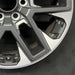 20" SEQUOIA 23-24 20x8 open spoke 6 spoke matte black Original OEM Wheel Rim - Back View