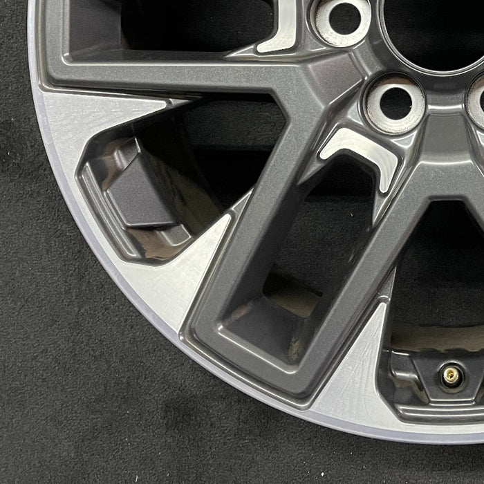 20" SEQUOIA 23-24 20x8 open spoke 6 spoke matte black Original OEM Wheel Rim - Additional View