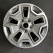 17" WRANGLER 13 17x7.5 10 hole w/machined accent gray Original OEM Wheel Rim - Front View