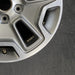 17" WRANGLER 13 17x7.5 10 hole w/machined accent gray Original OEM Wheel Rim - Back View
