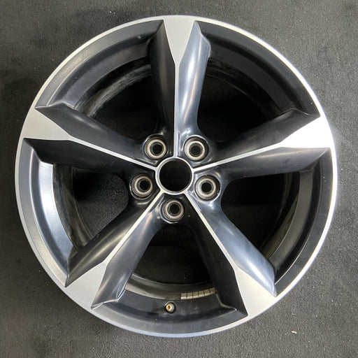 18" MUSTANG 18-23 18x8 , 5 spoke Original OEM Wheel Rim - Angle View