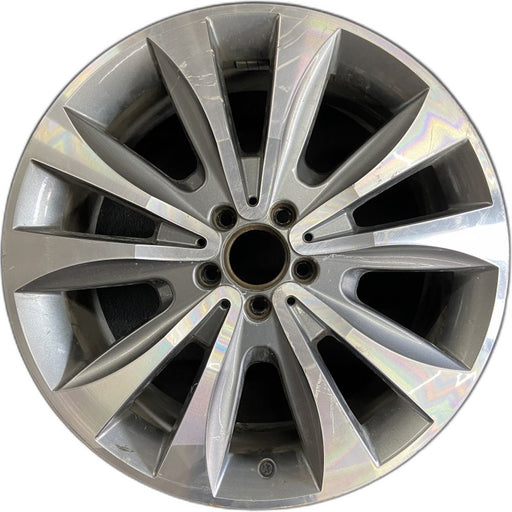 20" MERCEDES GL-CLASS 13-15 166 Type; GL350 20x8.5 10 spoke carved spokes - Front View