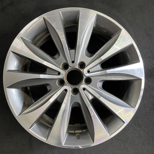 20" MERCEDES GL-CLASS 13-15 166 Type; GL350 20x8.5 10 spoke carved spokes - Front View