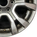 18" RANGER 19 18x8 aluminum 6 spoke machined face with pockets center in gray U - Close-Up Detail