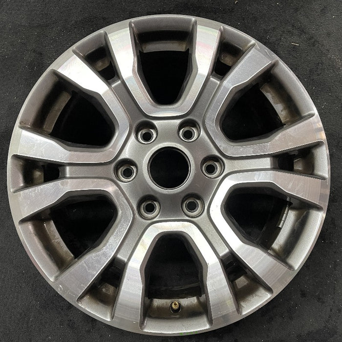 18" RANGER 19 18x8 aluminum 6 spoke machined face with pockets center in gray U - Additional View