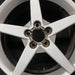 19" CORVETTE 05-07 19x10 rear 5 spoke silver opt QG6 Original OEM Wheel Rim - Angle View