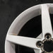 19" CORVETTE 05-07 19x10 rear 5 spoke silver opt QG6 Original OEM Wheel Rim - Side Profile