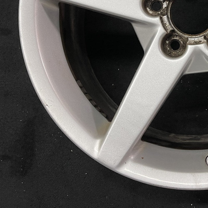 19" CORVETTE 05-07 19x10 rear 5 spoke silver opt QG6 Original OEM Wheel Rim - Additional View