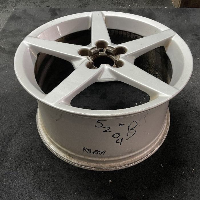 19" CORVETTE 05-07 19x10 rear 5 spoke silver opt QG6 Original OEM Wheel Rim - View 7