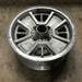 14" 280ZX 79-80 14x6 , silver Original OEM Wheel Rim - Close-Up Detail