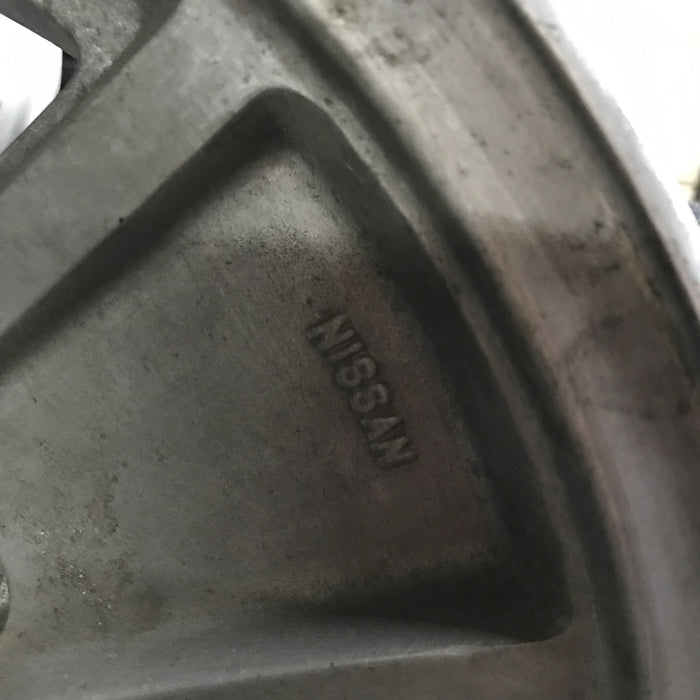 14" 280ZX 79-80 14x6 , silver Original OEM Wheel Rim - Additional View