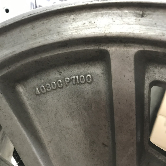 14" 280ZX 79-80 14x6 , silver Original OEM Wheel Rim - View 7