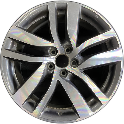 20" PILOT 16-18 20x8, w/machined face Original OEM Wheel Rim - Front View