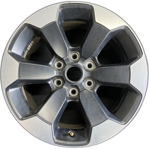 18" DODGE 1500 PICKUP 19-21 , 18x8 , , 6 spoke, opt WBT Original OEM Wheel Rim - Front View