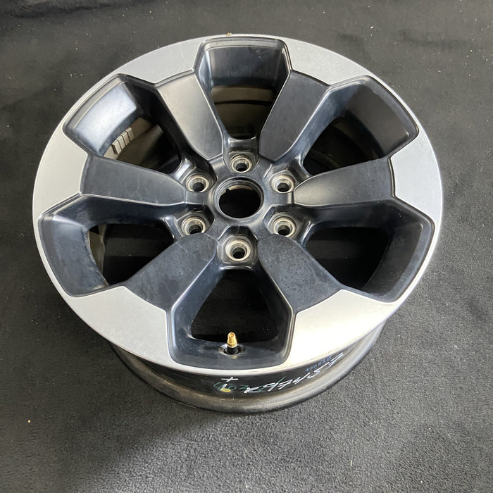 18" DODGE 1500 PICKUP 19-21 , 18x8 , , 6 spoke, opt WBT Original OEM Wheel Rim - Side Profile
