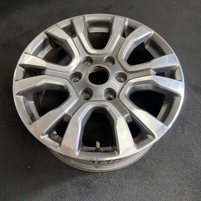 18" RANGER 19 18x8 , 6 spoke, machined face with pockets , U spoke Original OEM - Side Profile