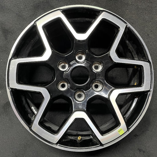 18" BRONCO 21-24 18x7.5 6 double spoke Original OEM Wheel Rim - Front View