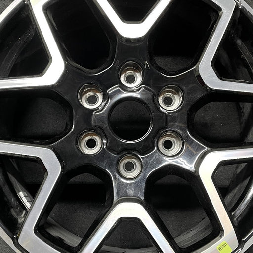 18" BRONCO 21-24 18x7.5 6 double spoke Original OEM Wheel Rim - Angle View
