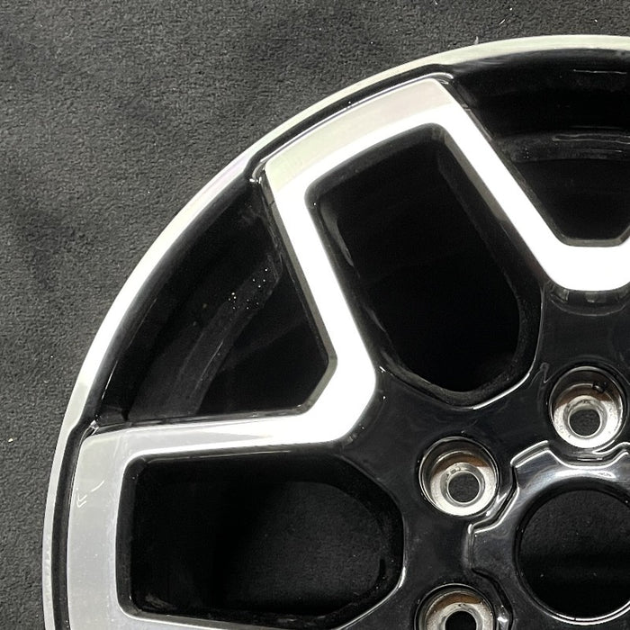 18" BRONCO 21-24 18x7.5 6 double spoke Original OEM Wheel Rim - Side Profile