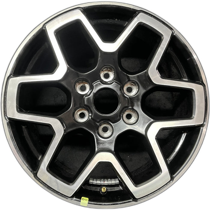 18" BRONCO 21-24 18x7.5, Original OEM Wheel Rim - Front View