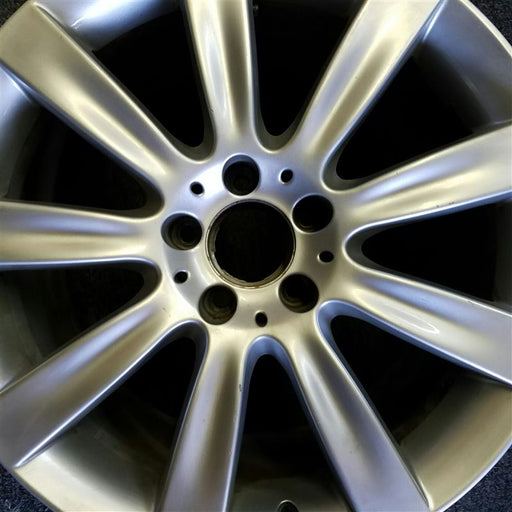 18" MERCEDES CL-CLASS 07-08 216 Type; CL550 18x9.5 9 spoke rear Original OEM - Angle View