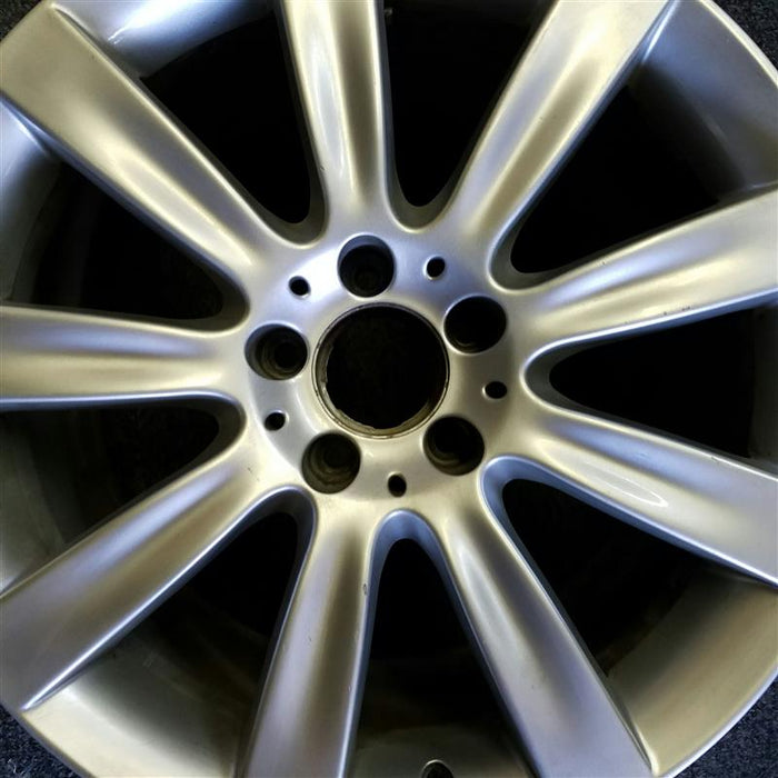 18" MERCEDES CL-CLASS 07-08 216 Type; CL550 18x9.5 9 spoke rear Original OEM - Angle View