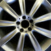 18" MERCEDES CL-CLASS 07-08 216 Type; CL550 18x9.5 9 spoke rear Original OEM - Angle View