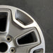17" WRANGLER 13 17x7.5 10 hole w/machined accent gray Original OEM Wheel Rim - Close-Up Detail