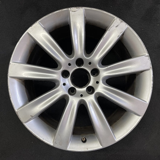 18" MERCEDES CL-CLASS 07-08 216 Type; CL550 18x9.5 9 spoke rear Original OEM - Front View