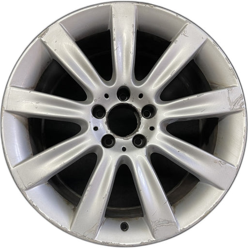18" MERCEDES CL-CLASS 07-08 216 Type; CL550 18x9.5 9 spoke rear Original OEM - Front View