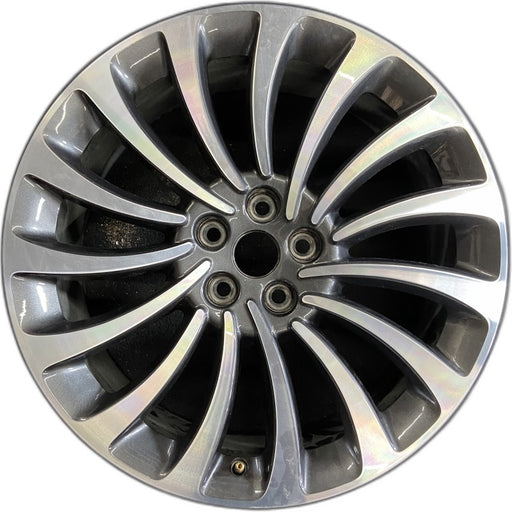 20" AVIATOR 20 20x8 15 spoke Original OEM Wheel Rim - Front View
