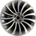 20" AVIATOR 20 20x8 15 spoke Original OEM Wheel Rim - Front View