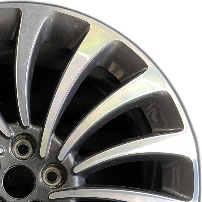 20" AVIATOR 20 20x8 15 spoke Original OEM Wheel Rim - Side Profile