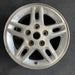 16" GRAND CHEROKEE 99-00 16x7, aluminum, 5 large triangular holes Original OEM - Angle View