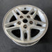 16" GRAND CHEROKEE 99-00 16x7, aluminum, 5 large triangular holes Original OEM - Close-Up Detail