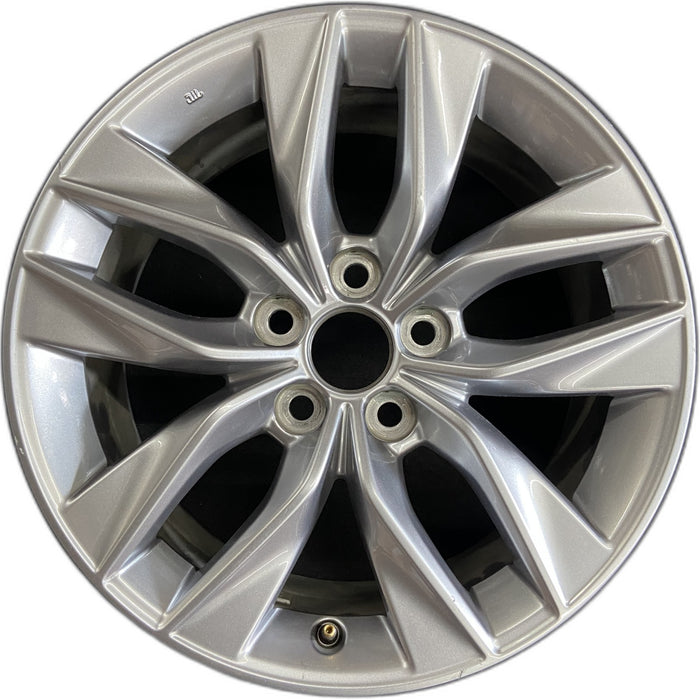 17" AVALON 19-22 17x7.5 , Original OEM Wheel Rim - Front View