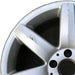 17" MERCEDES S-CLASS 03 230 Type; SL500 17x8.5 7 spoke Original OEM Wheel Rim - Angle View