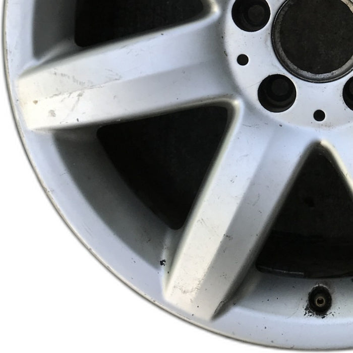 17" MERCEDES S-CLASS 03 230 Type; SL500 17x8.5 7 spoke Original OEM Wheel Rim - Back View