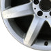 17" MERCEDES S-CLASS 03 230 Type; SL500 17x8.5 7 spoke Original OEM Wheel Rim - Back View