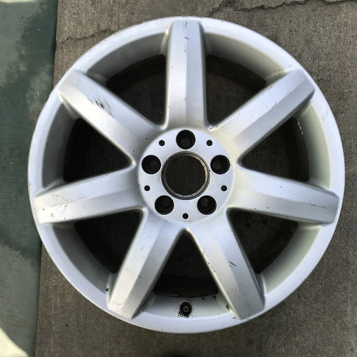 17" MERCEDES S-CLASS 03 230 Type; SL500 17x8.5 7 spoke Original OEM Wheel Rim - Additional View