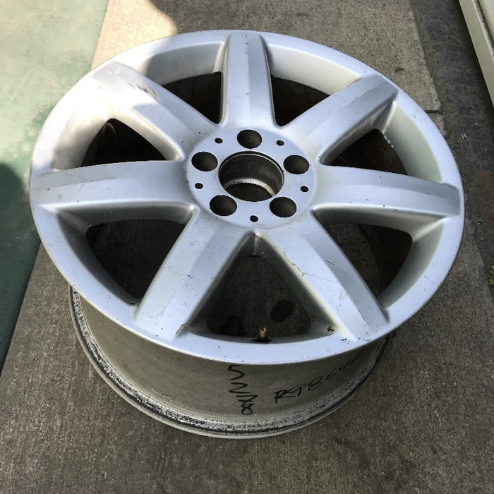 17" MERCEDES S-CLASS 03 230 Type; SL500 17x8.5 7 spoke Original OEM Wheel Rim - View 8